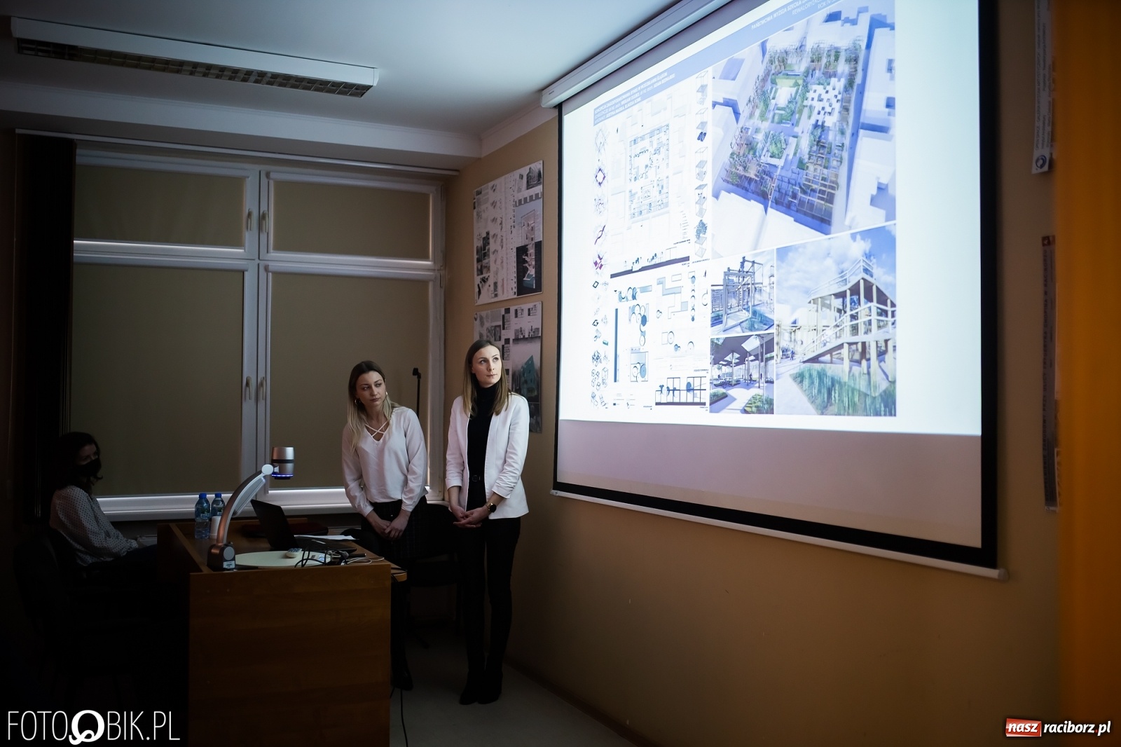 Zdjęcie w galerii na portalu naszraciborz.pl: Tak studenci raciborskiej PWSZ widzą w przyszłości wodzisławski rynek wiadomości z regionu