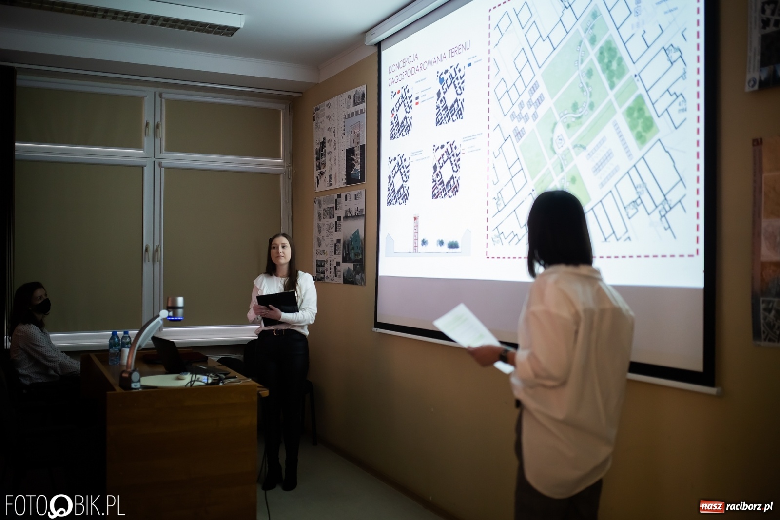 Zdjęcie w galerii na portalu naszraciborz.pl: Tak studenci raciborskiej PWSZ widzą w przyszłości wodzisławski rynek wiadomości z regionu