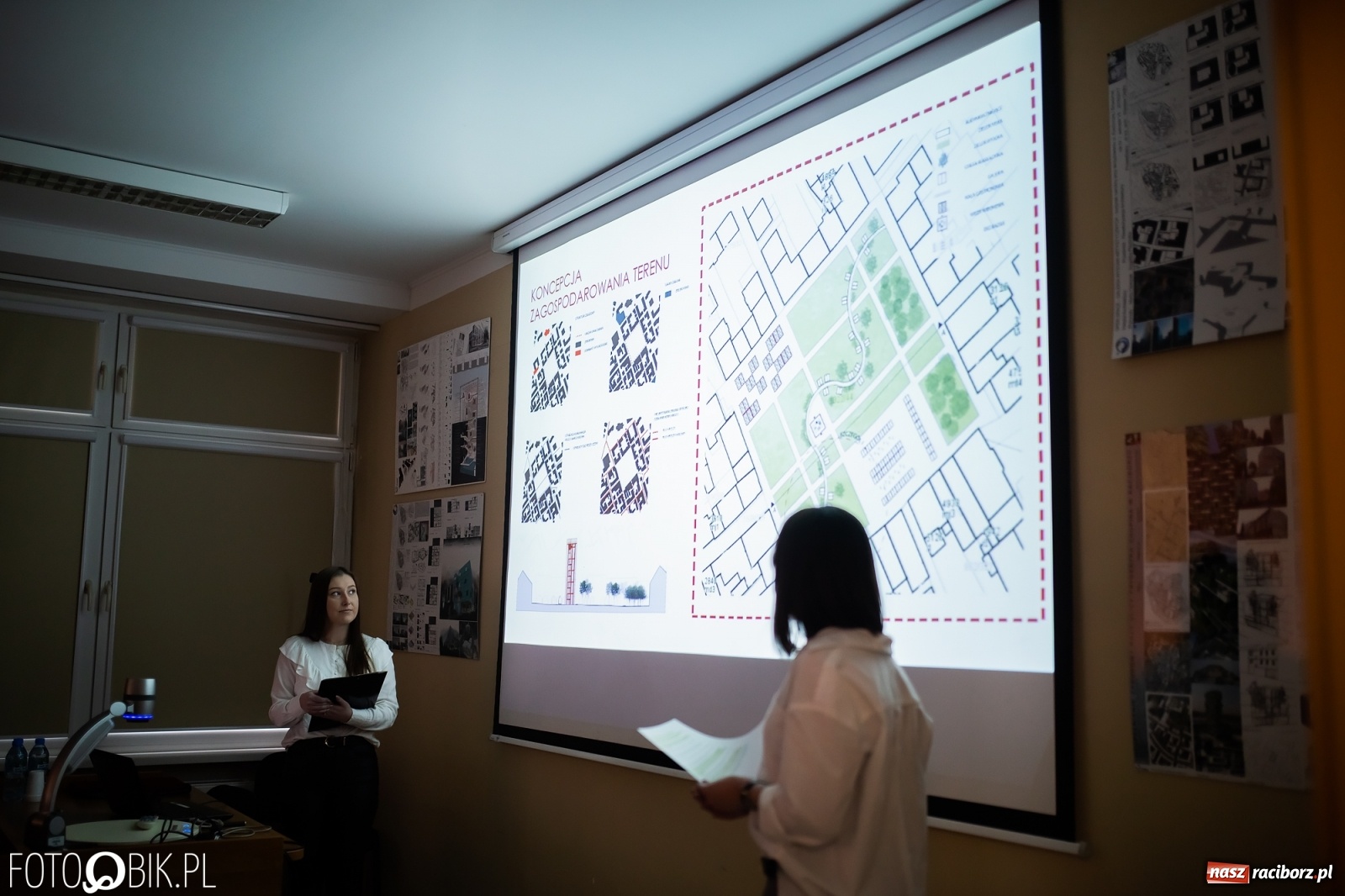 Zdjęcie w galerii na portalu naszraciborz.pl: Tak studenci raciborskiej PWSZ widzą w przyszłości wodzisławski rynek wiadomości z regionu