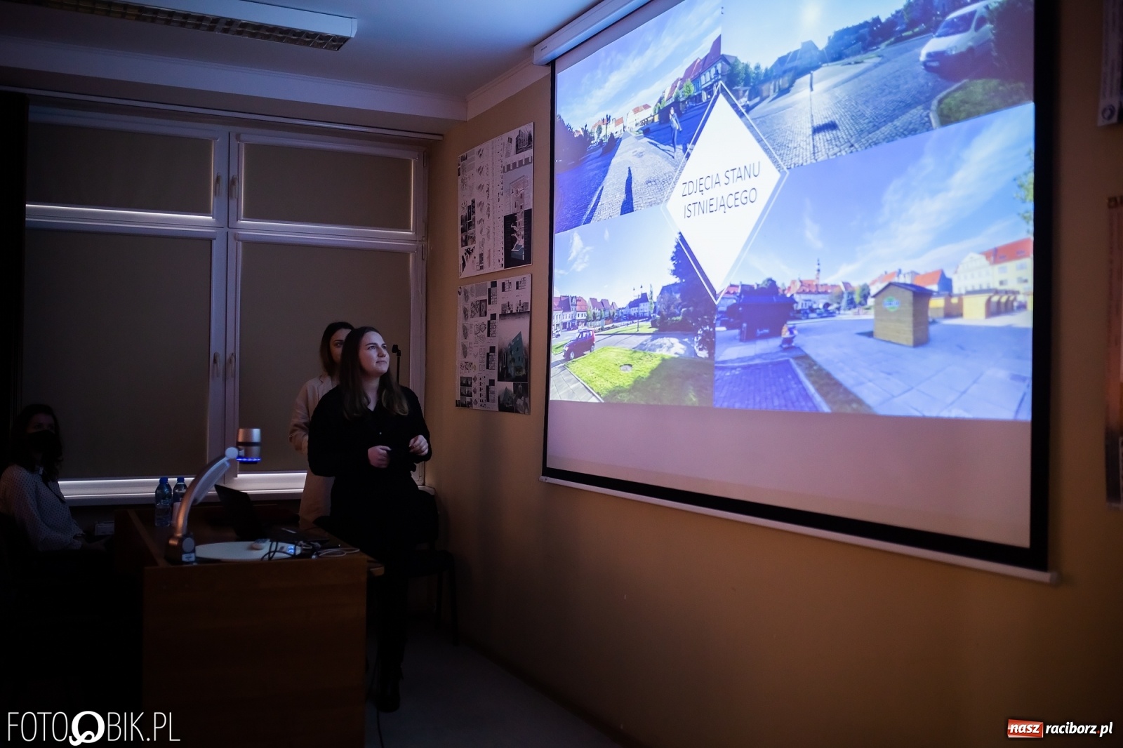 Zdjęcie w galerii na portalu naszraciborz.pl: Tak studenci raciborskiej PWSZ widzą w przyszłości wodzisławski rynek wiadomości z regionu