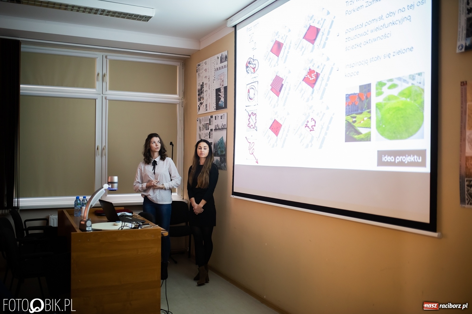 Zdjęcie w galerii na portalu naszraciborz.pl: Tak studenci raciborskiej PWSZ widzą w przyszłości wodzisławski rynek wiadomości z regionu