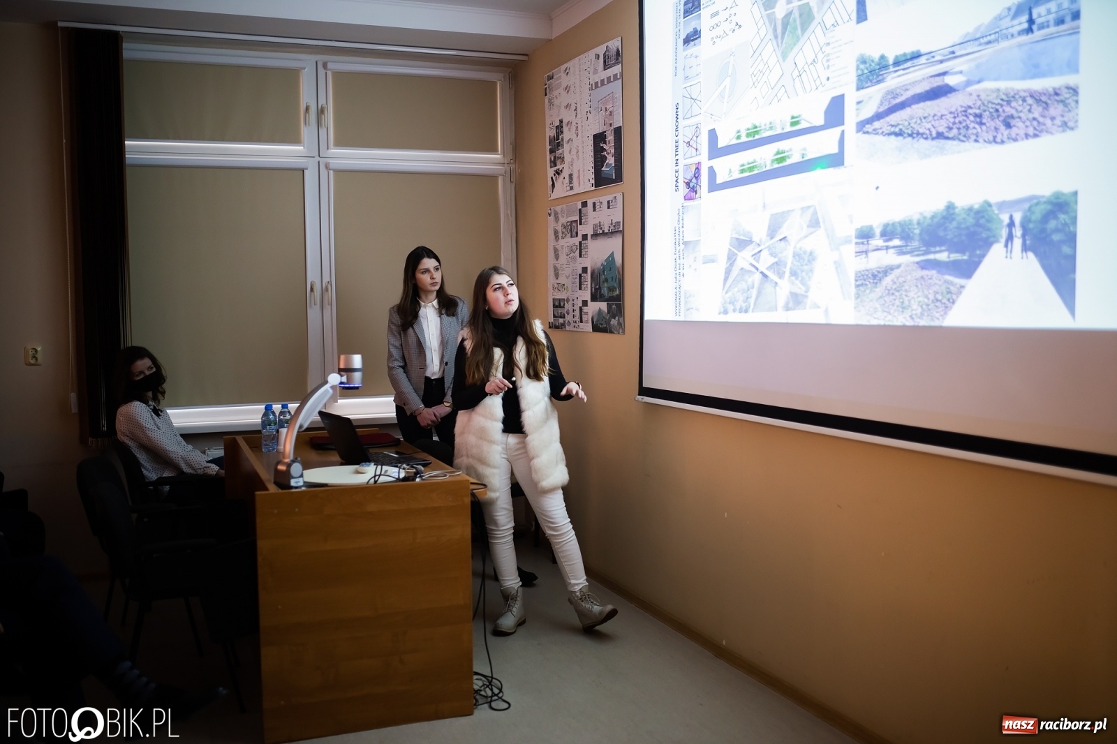 Zdjęcie w galerii na portalu naszraciborz.pl: Tak studenci raciborskiej PWSZ widzą w przyszłości wodzisławski rynek wiadomości z regionu