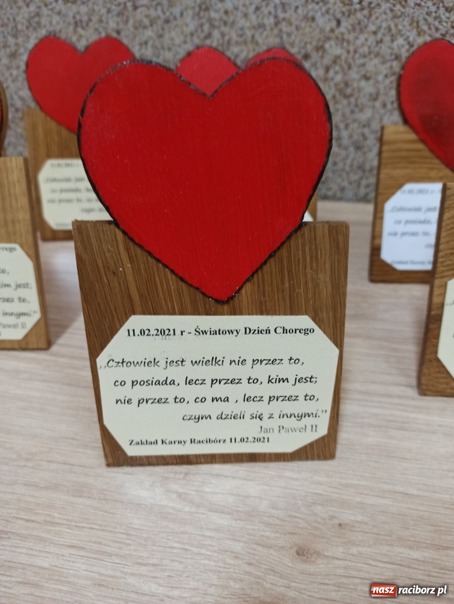 Zdjęcie w galerii na portalu naszraciborz.pl: Raciborscy więziennicy pamiętają o chorych wiadomości z regionu