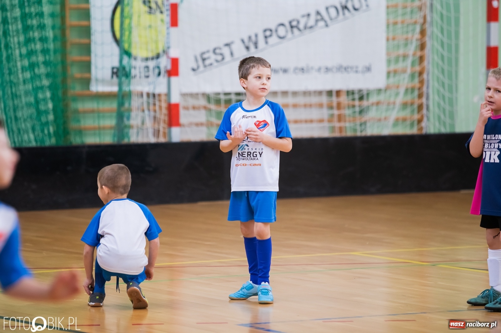 Zdjęcie w galerii na portalu naszraciborz.pl: Młodzi piłkarze walczą w Arenie Rafako [FOTO] wiadomości z regionu