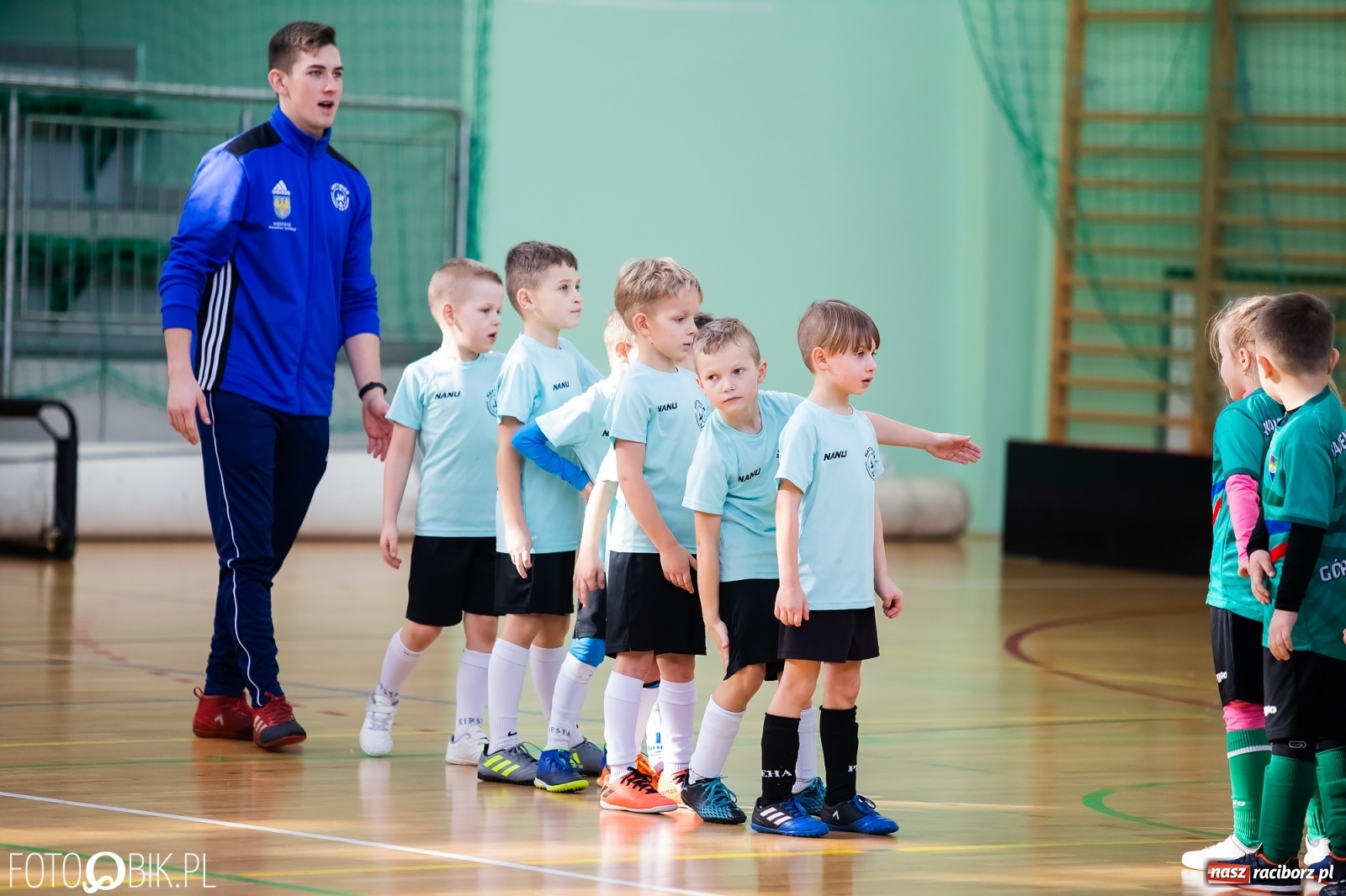 Zdjęcie w galerii na portalu naszraciborz.pl: Młodzi piłkarze walczą w Arenie Rafako [FOTO] wiadomości z regionu
