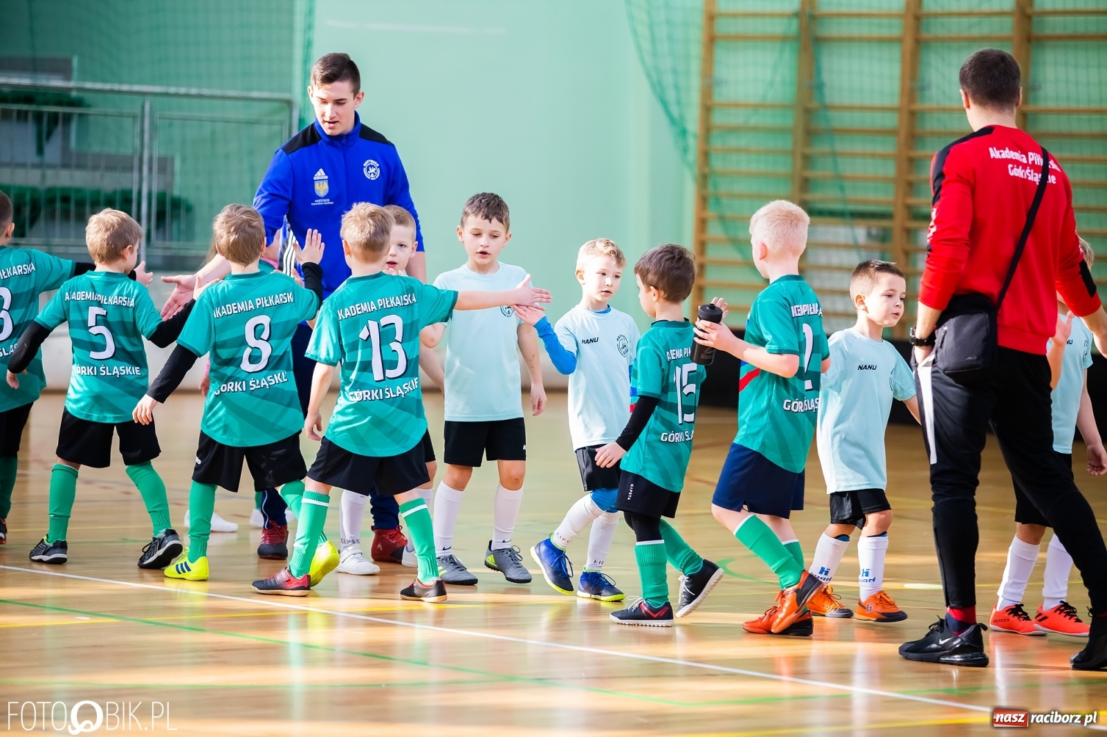Zdjęcie w galerii na portalu naszraciborz.pl: Młodzi piłkarze walczą w Arenie Rafako [FOTO] wiadomości z regionu