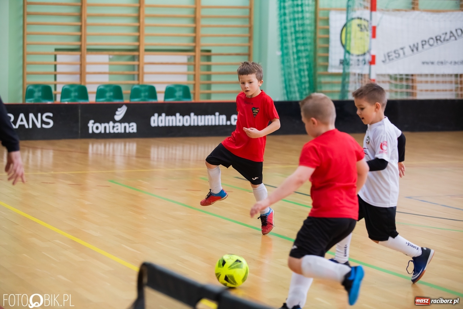 Zdjęcie w galerii na portalu naszraciborz.pl: Młodzi piłkarze walczą w Arenie Rafako [FOTO] wiadomości z regionu