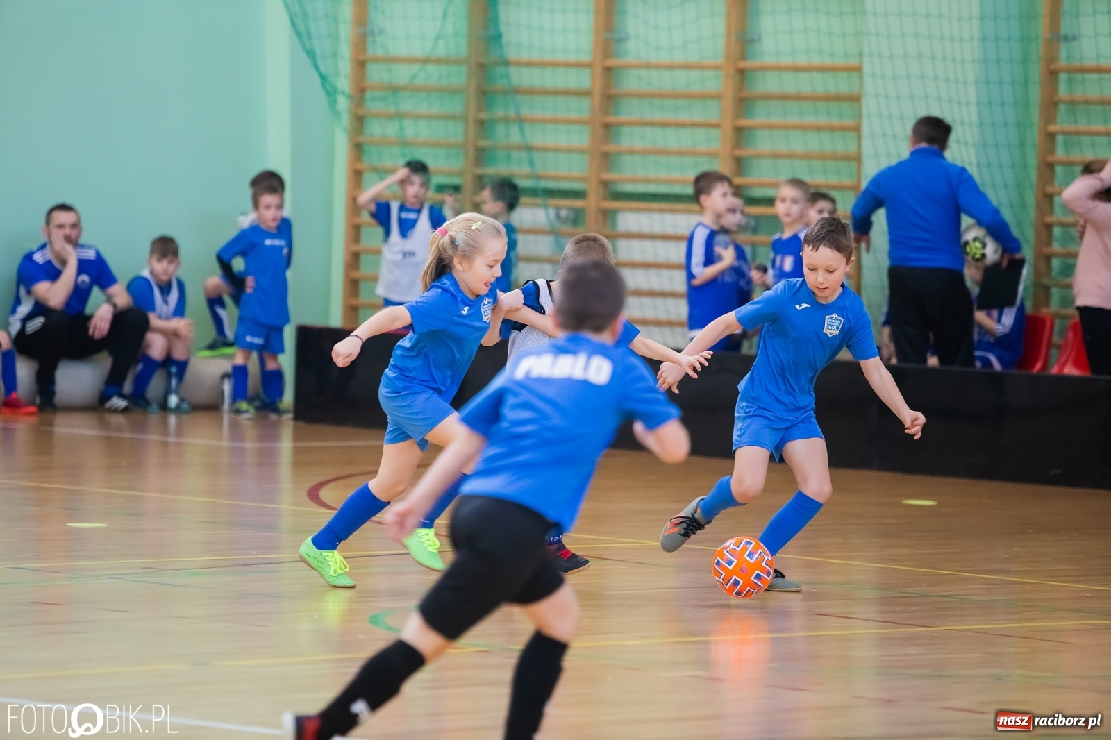 Zdjęcie w galerii na portalu naszraciborz.pl: Młodzi piłkarze walczą w Arenie Rafako [FOTO] wiadomości z regionu