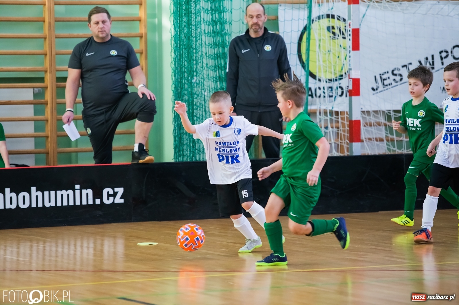 Zdjęcie w galerii na portalu naszraciborz.pl: Młodzi piłkarze walczą w Arenie Rafako [FOTO] wiadomości z regionu