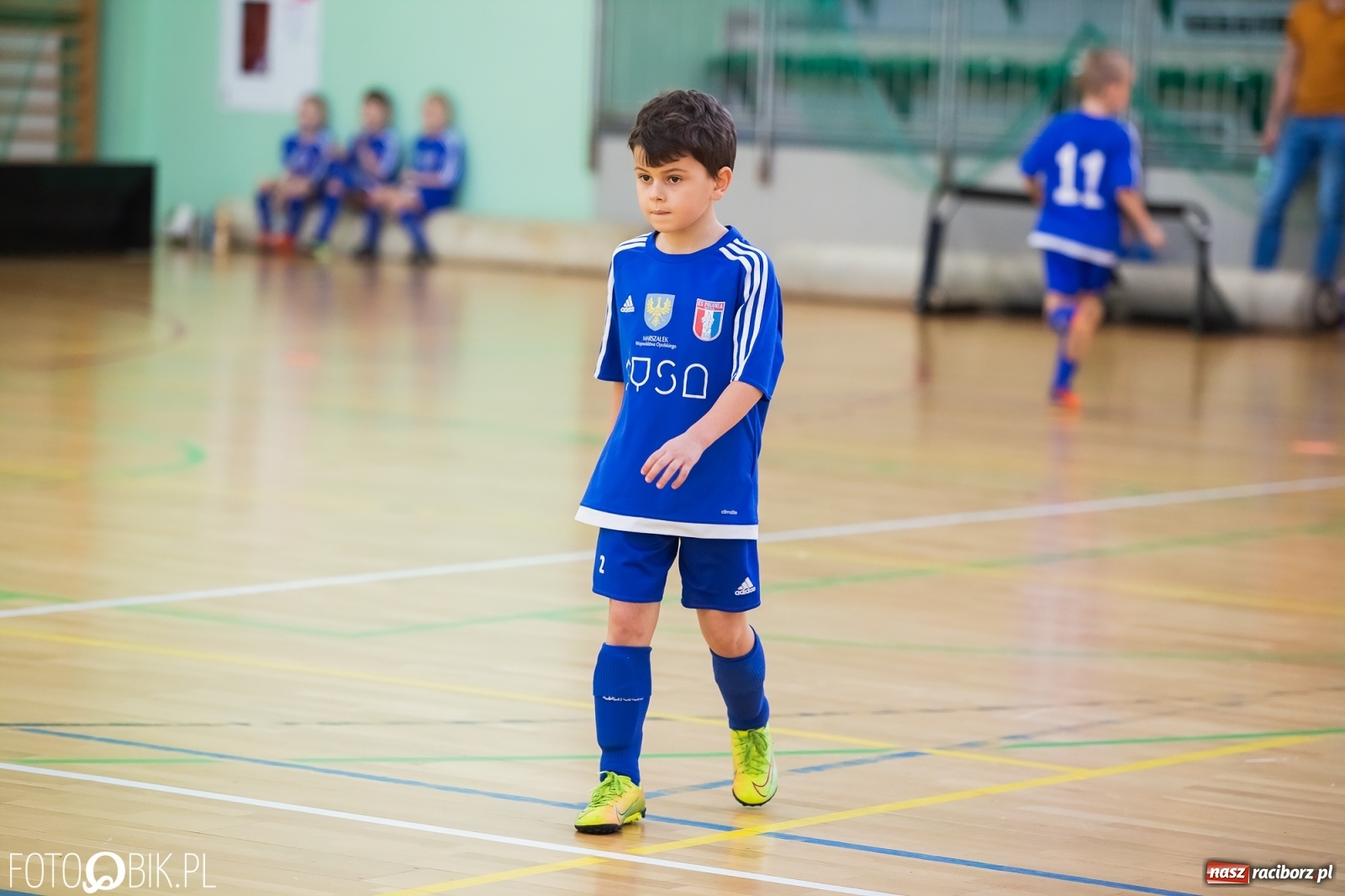 Zdjęcie w galerii na portalu naszraciborz.pl: Młodzi piłkarze walczą w Arenie Rafako [FOTO] wiadomości z regionu