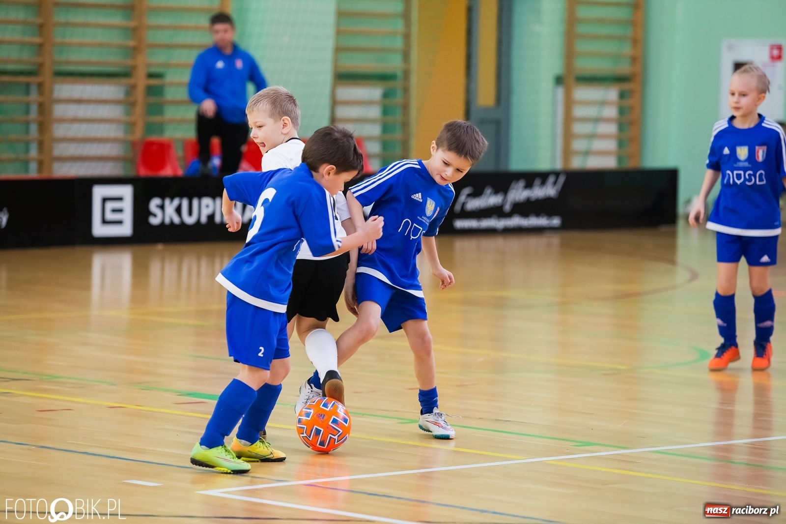 Zdjęcie w galerii na portalu naszraciborz.pl: Młodzi piłkarze walczą w Arenie Rafako [FOTO] wiadomości z regionu