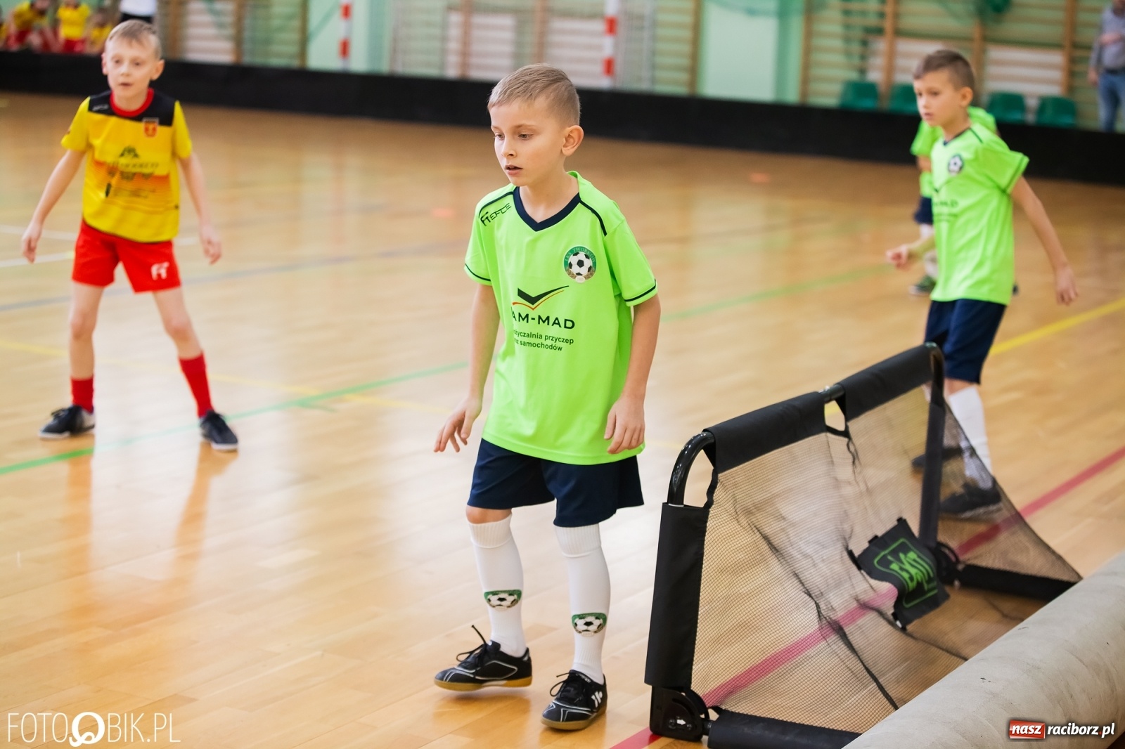 Zdjęcie w galerii na portalu naszraciborz.pl: Młodzi piłkarze walczą w Arenie Rafako [FOTO] wiadomości z regionu