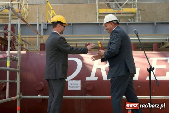 Zdjęcie w galerii na portalu naszraciborz.pl: Chrzest ORLENka w Orlenie wiadomości z regionu