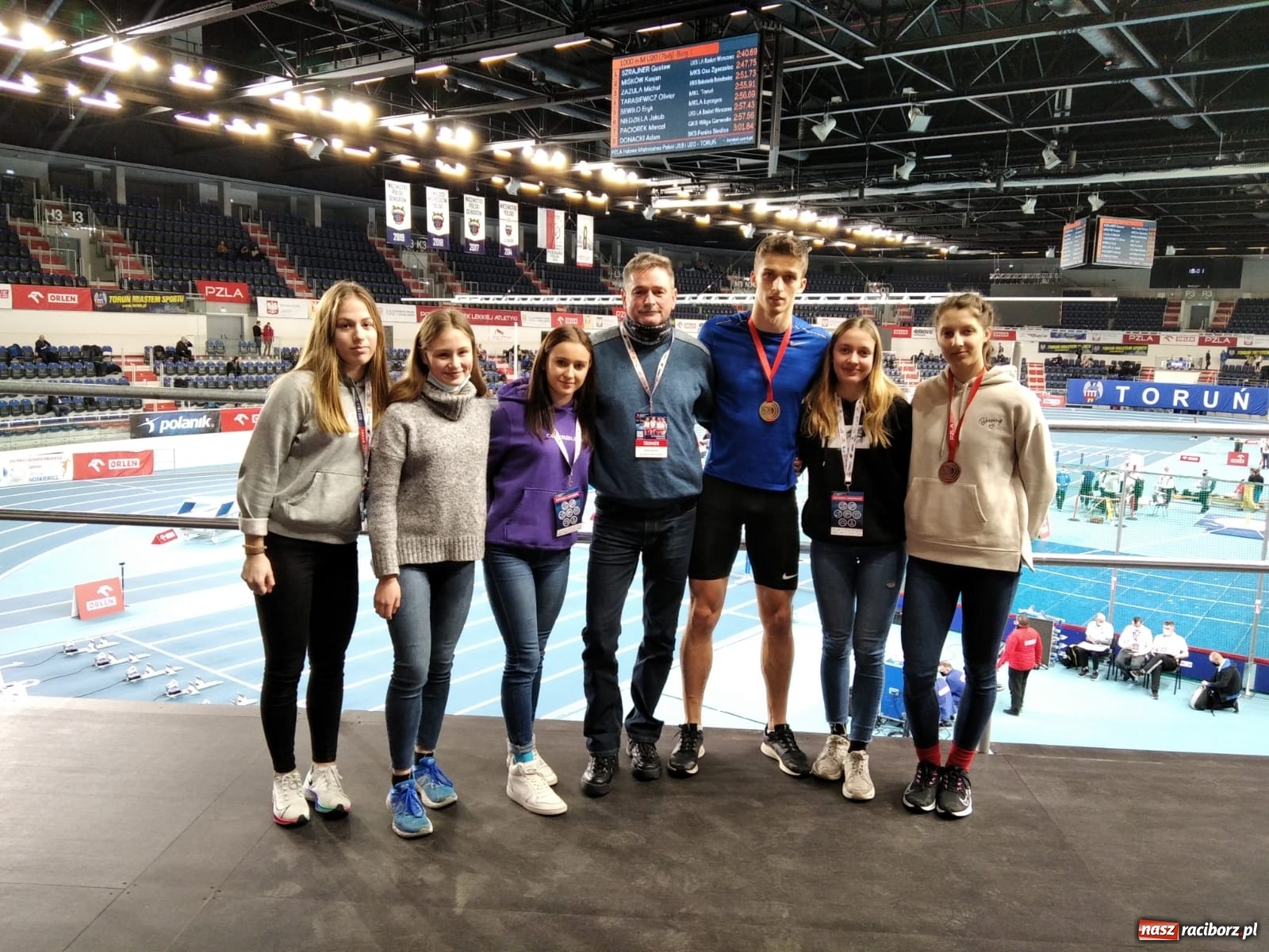 Zdjęcie w galerii na portalu naszraciborz.pl: Lekka atletyka. Hegemonia Grzegorzewicza. Podium Kuźmińskiej i Żyły wiadomości z regionu