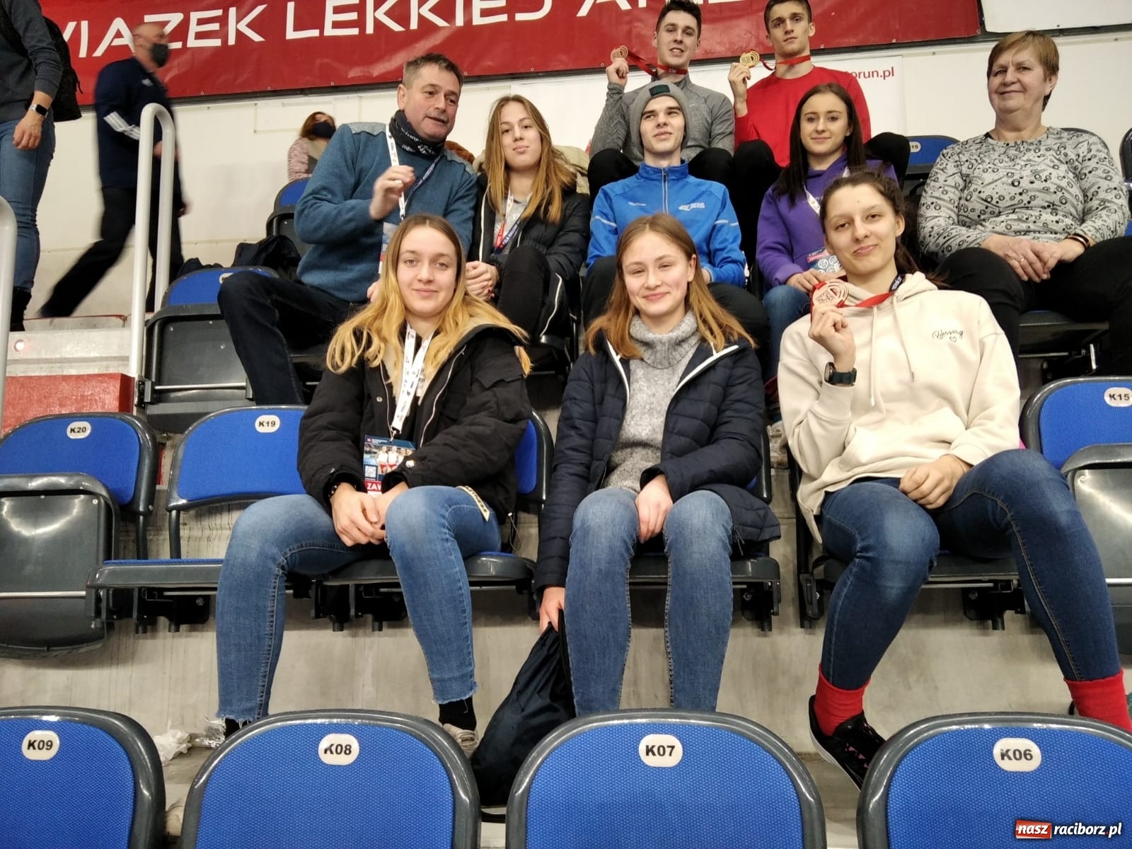 Zdjęcie w galerii na portalu naszraciborz.pl: Lekka atletyka. Hegemonia Grzegorzewicza. Podium Kuźmińskiej i Żyły wiadomości z regionu