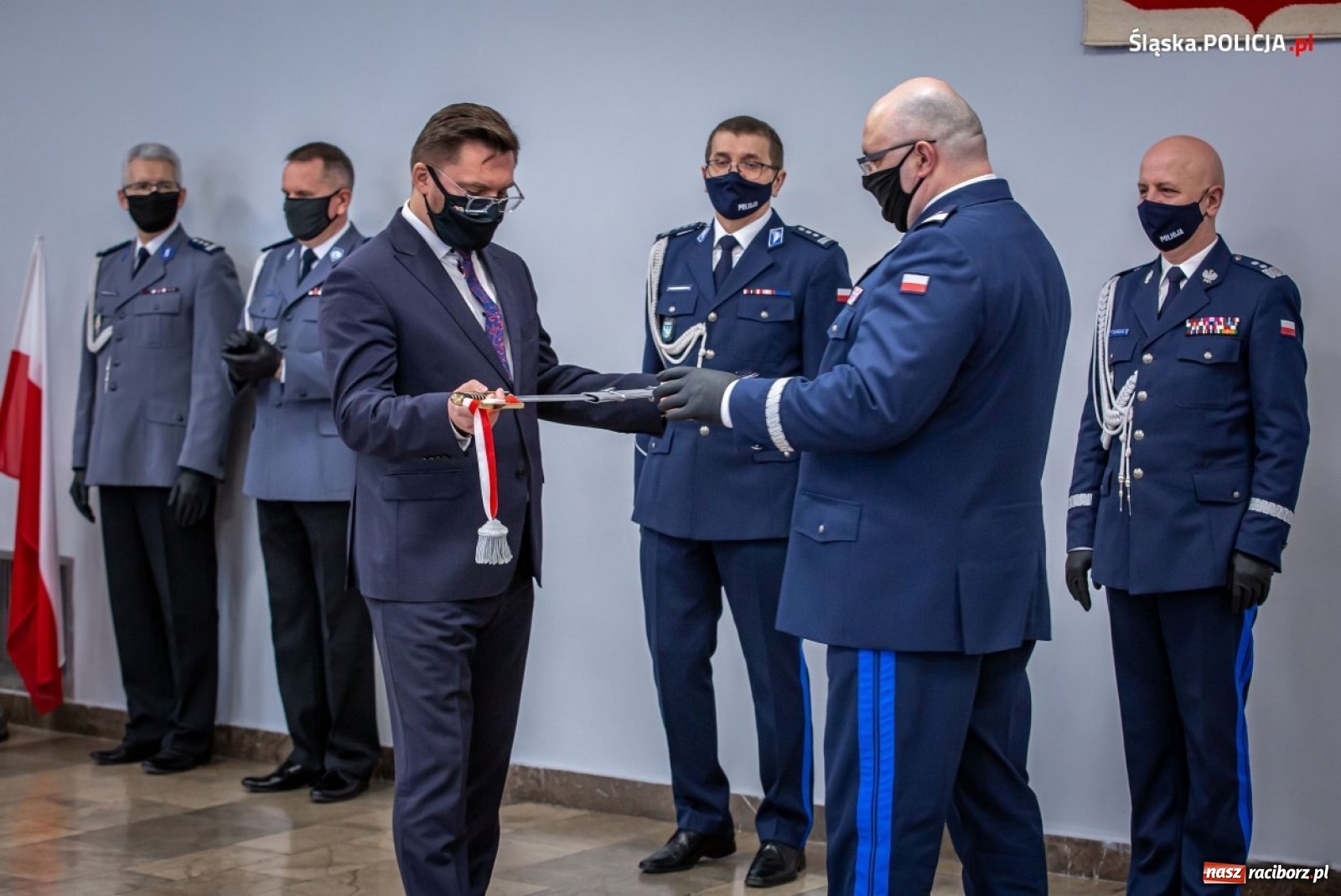 Zdjęcie w galerii na portalu naszraciborz.pl: Śląska policja ma od dziś nowego komendanta wiadomości z regionu