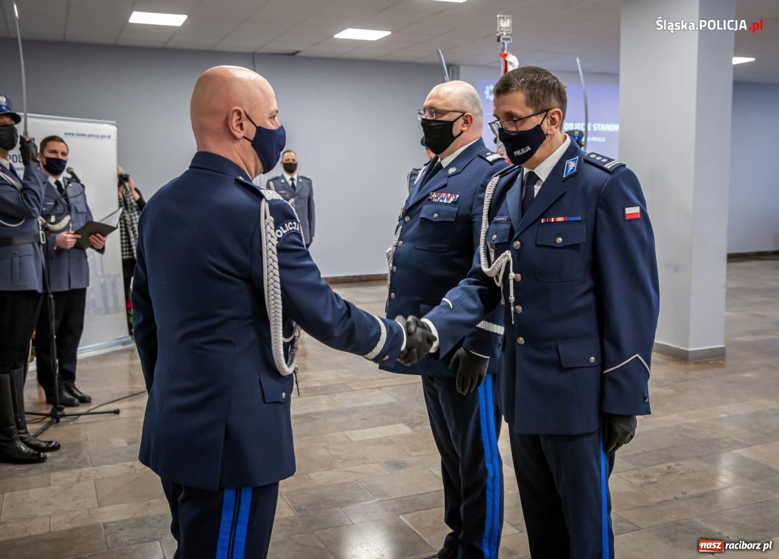 Zdjęcie w galerii na portalu naszraciborz.pl: Śląska policja ma od dziś nowego komendanta wiadomości z regionu
