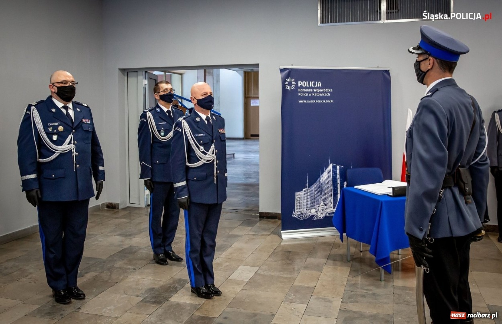 Zdjęcie w galerii na portalu naszraciborz.pl: Śląska policja ma od dziś nowego komendanta wiadomości z regionu