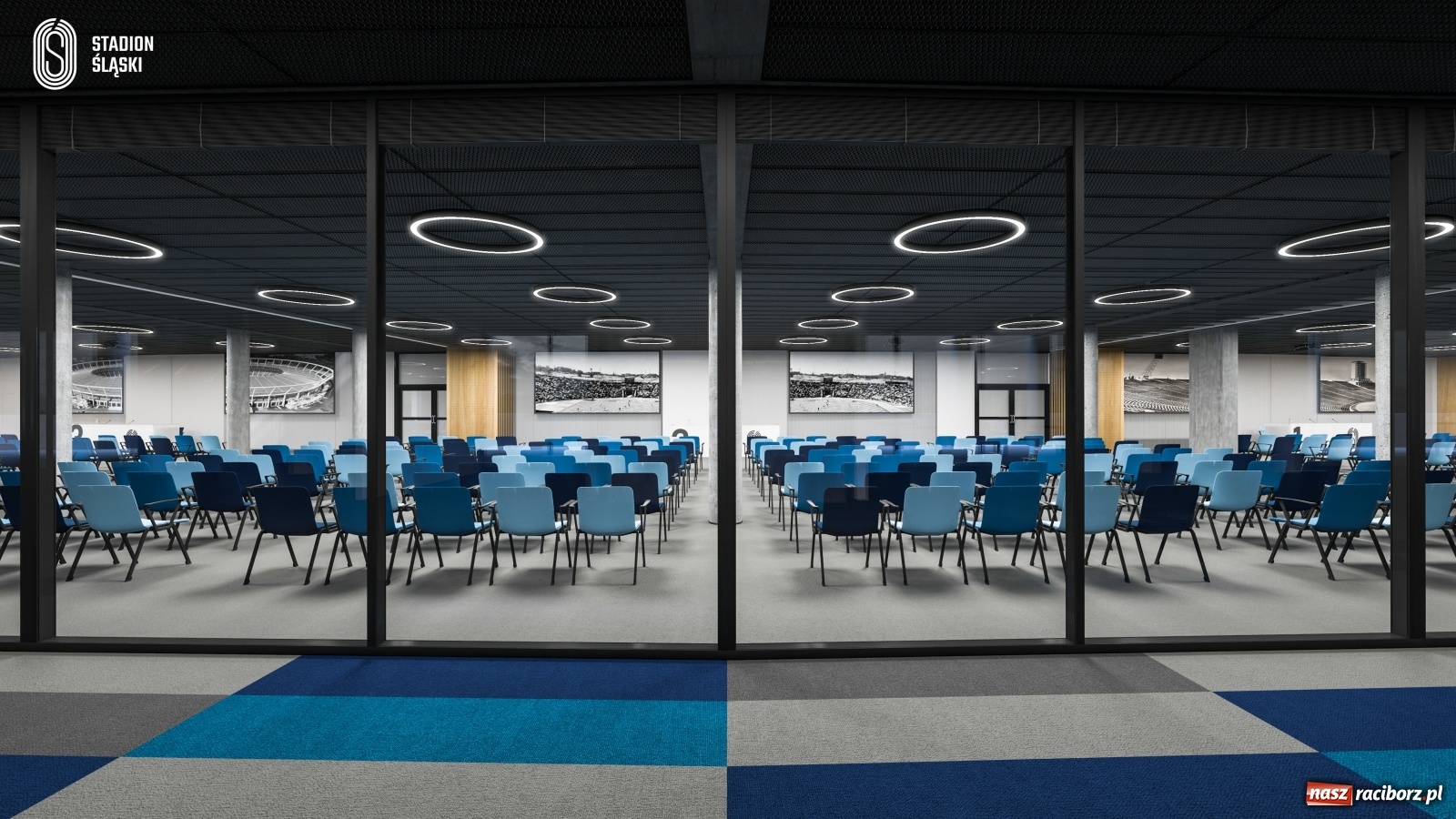 Zdjęcie w galerii na portalu naszraciborz.pl: Stadion Śląski z nowymi przestrzeniami. Trwa rozbudowa Centrum Konferencyjno-Biznesowego wiadomości z regionu