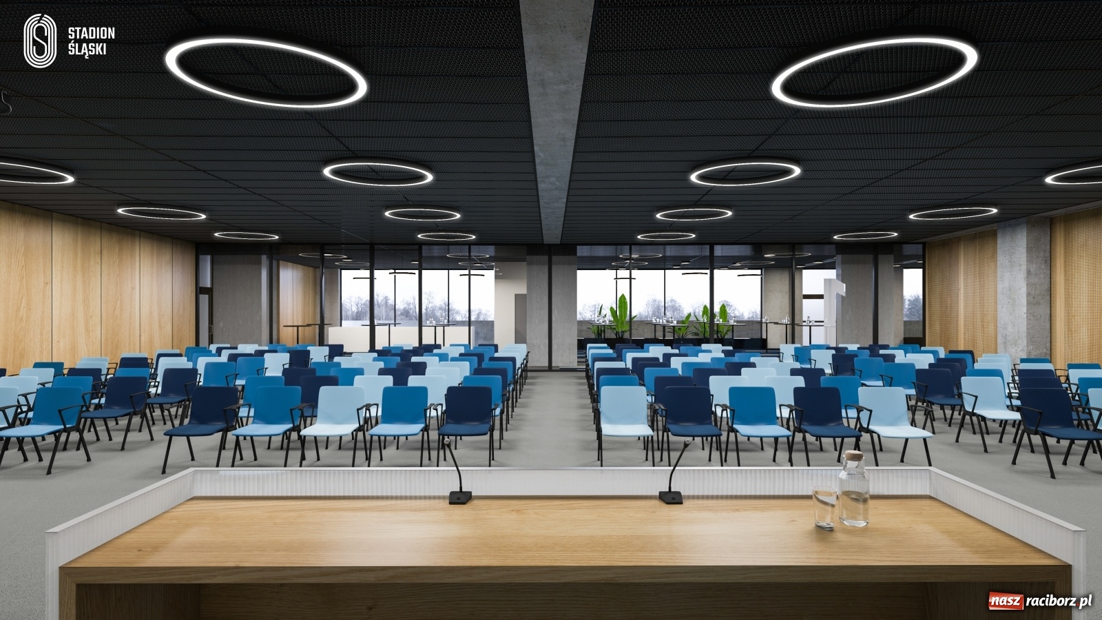 Zdjęcie w galerii na portalu naszraciborz.pl: Stadion Śląski z nowymi przestrzeniami. Trwa rozbudowa Centrum Konferencyjno-Biznesowego wiadomości z regionu