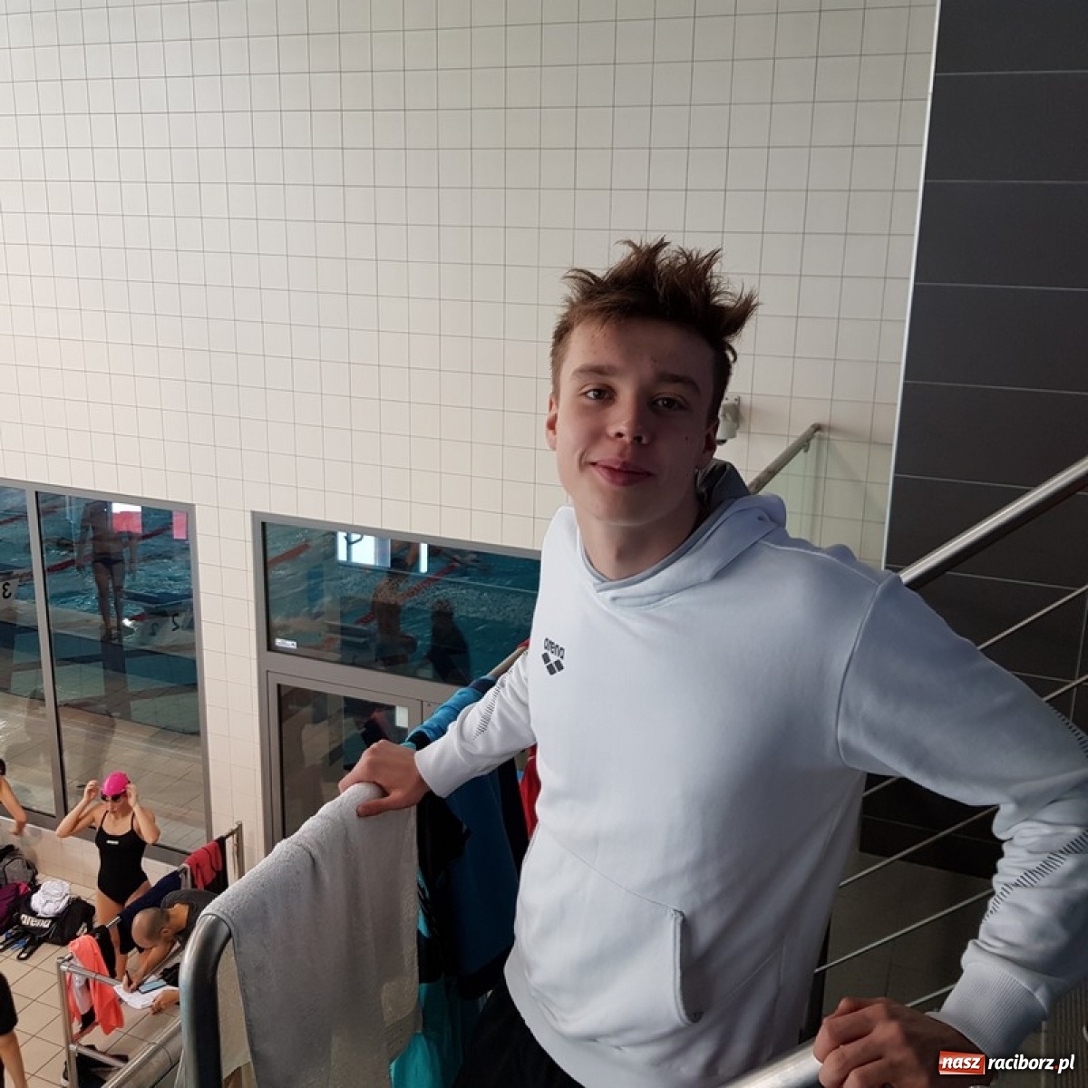 Zdjęcie w galerii na portalu naszraciborz.pl: Pływanie. Dominik Dudys zwycięża w królewskiej konkurencji wiadomości z regionu