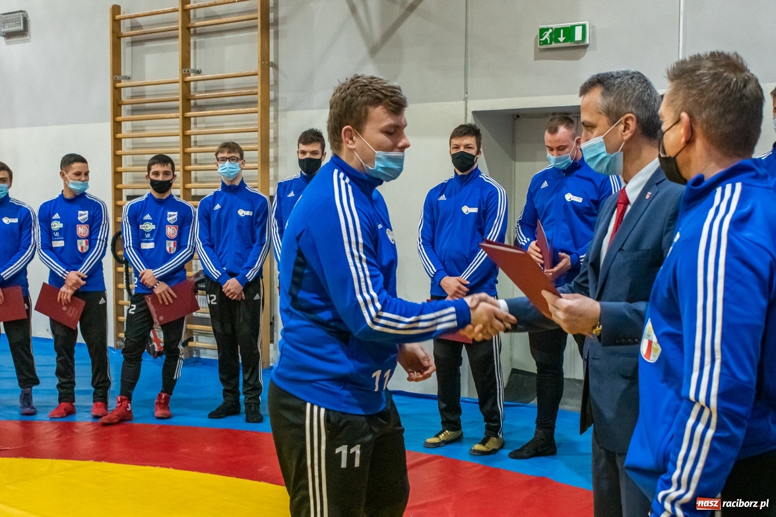 Zdjęcie w galerii na portalu naszraciborz.pl: Zapaśnicy i trenerzy Unii Racibórz nagrodzeni przez prezydenta [FOTO i WIDEO] wiadomości z regionu