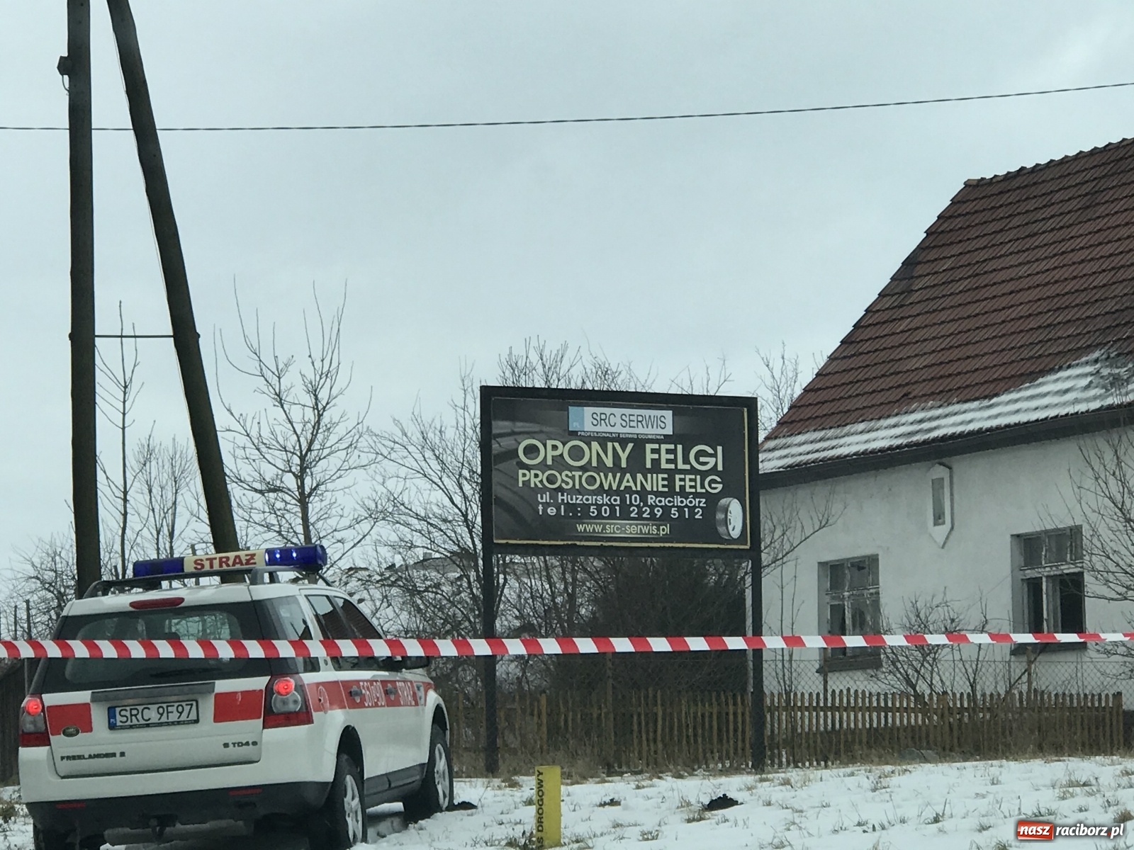 Zdjęcie w galerii na portalu naszraciborz.pl: Pożar budynku jednorodzinnego w Sudole [FOTO] wiadomości z regionu