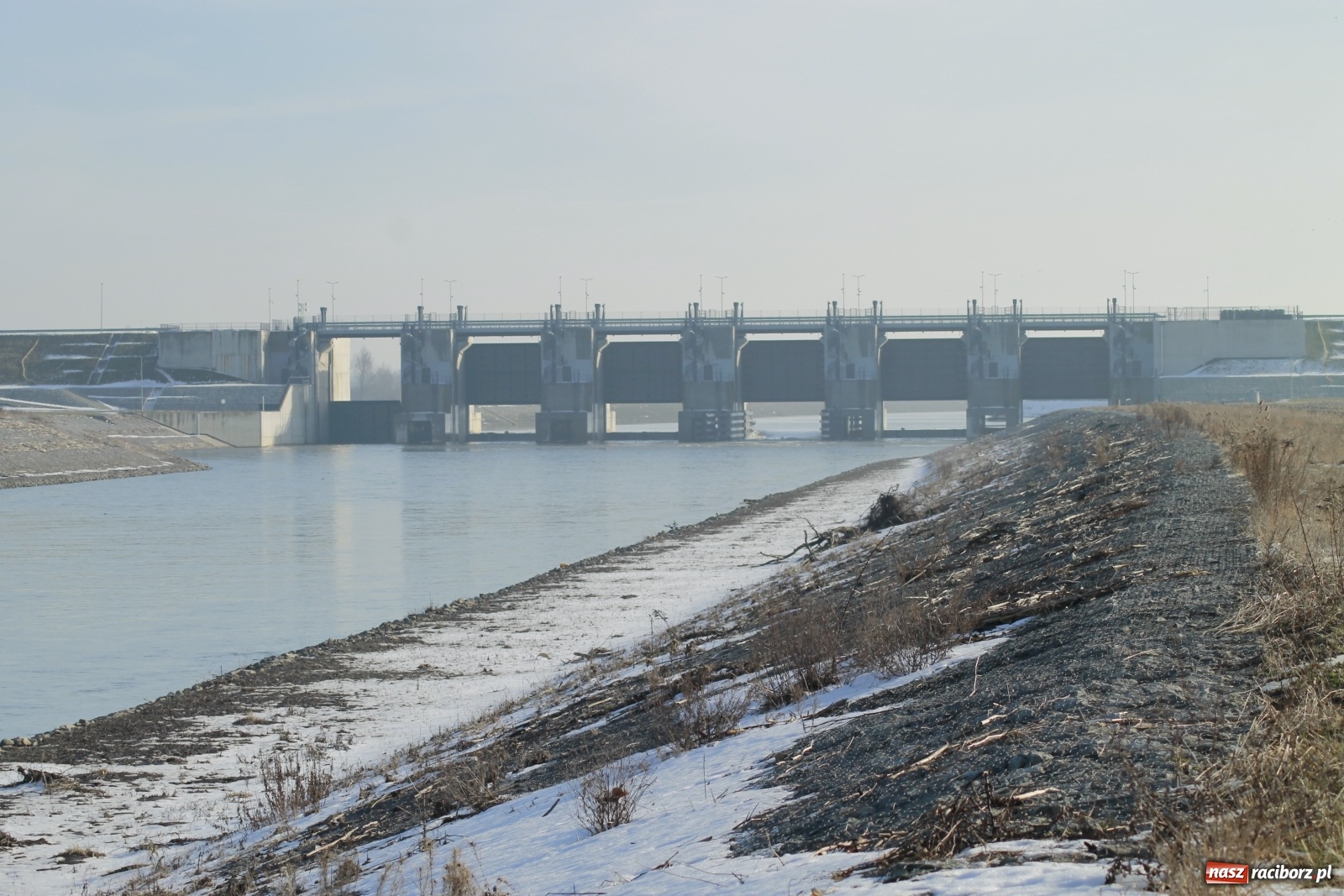 Zdjęcie w galerii na portalu naszraciborz.pl: Komunikat hydrologiczny. Czeskie zbiorniki z pełną rezerwą powodziową wiadomości z regionu