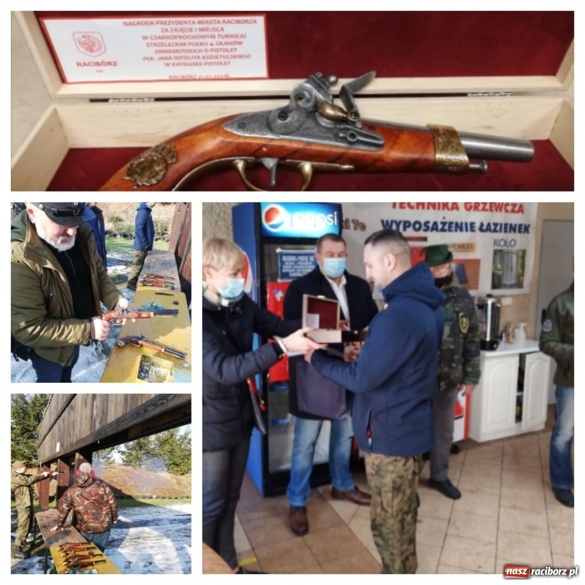 Zdjęcie w galerii na portalu naszraciborz.pl: Raciborski Turniej Strzelecki o Pistolet Pułkownika Kozietulskiego wiadomości z regionu
