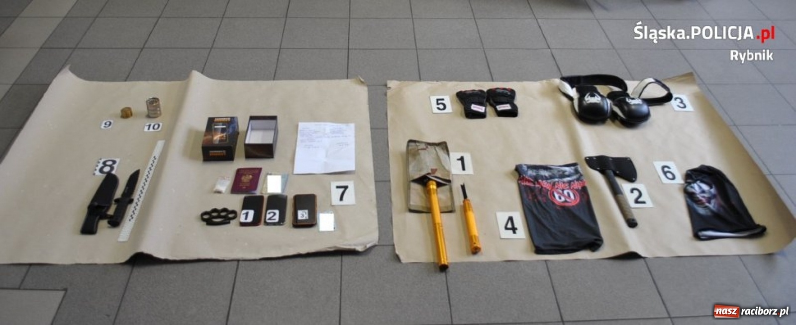 Zdjęcie w galerii na portalu naszraciborz.pl: Pseudokibice terroryzowali mieszkańców Rybnika wiadomości z regionu