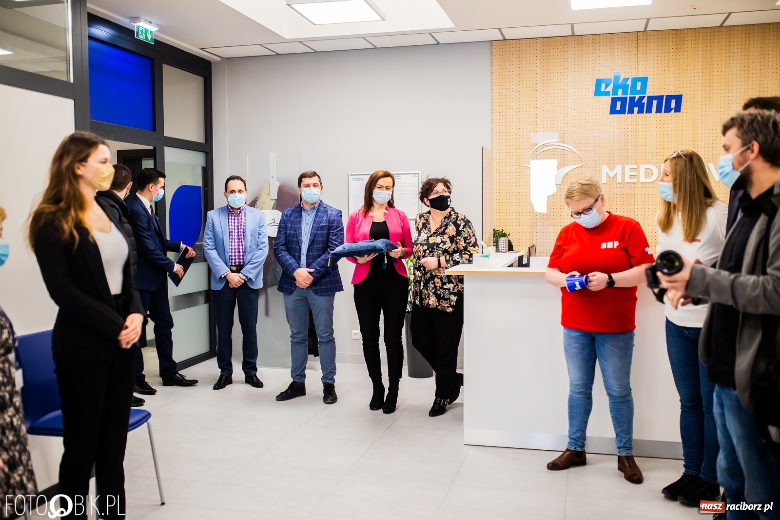 Zdjęcie w galerii na portalu naszraciborz.pl: Eko-Okna mają swoją przychodnię zakładową wiadomości z regionu