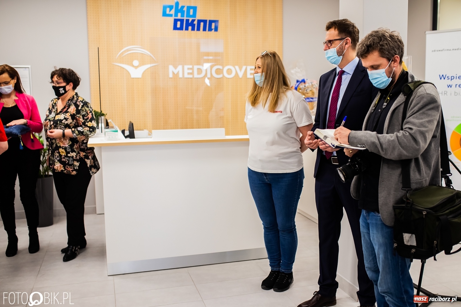 Zdjęcie w galerii na portalu naszraciborz.pl: Eko-Okna mają swoją przychodnię zakładową wiadomości z regionu