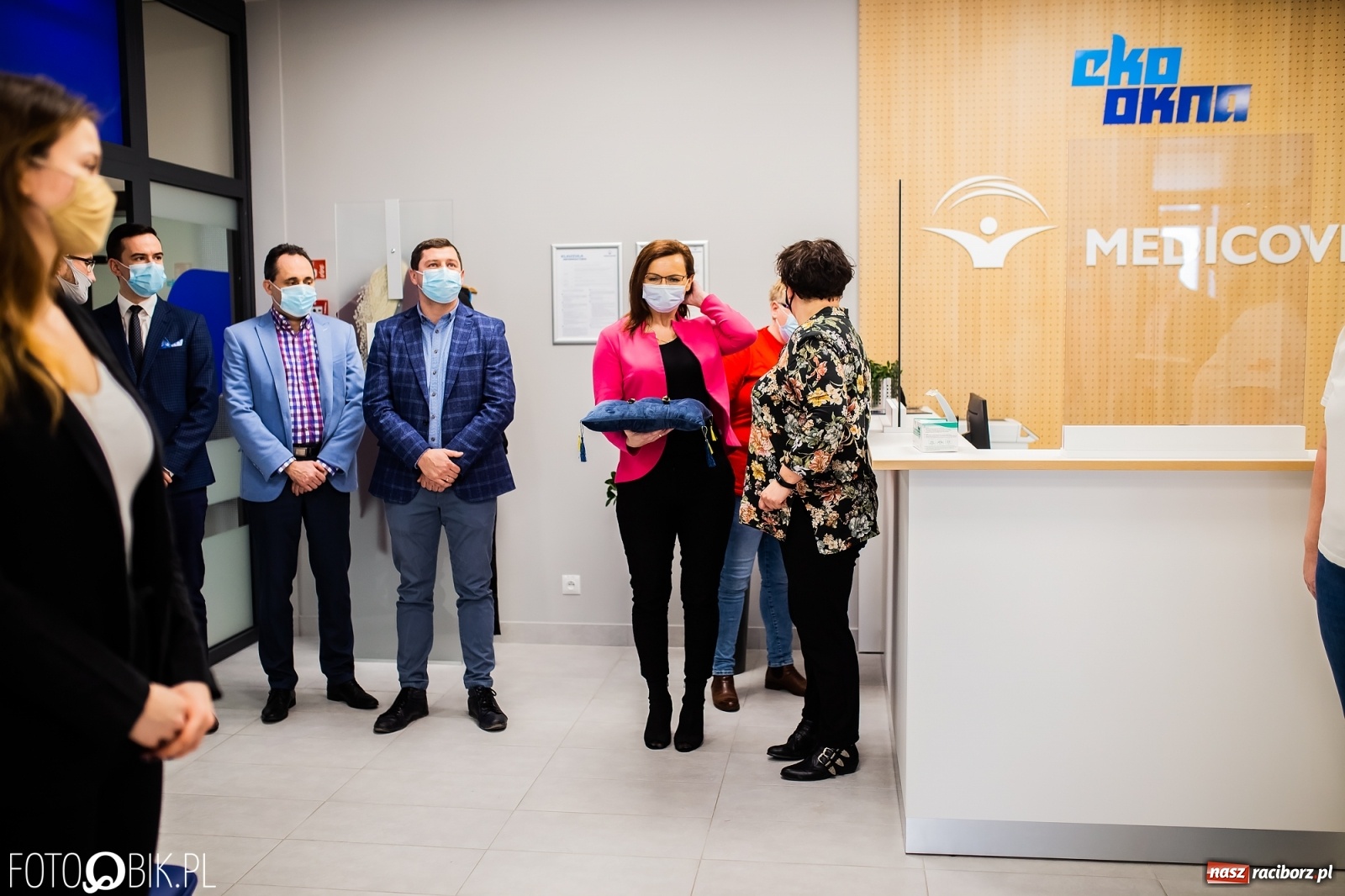 Zdjęcie w galerii na portalu naszraciborz.pl: Eko-Okna mają swoją przychodnię zakładową wiadomości z regionu