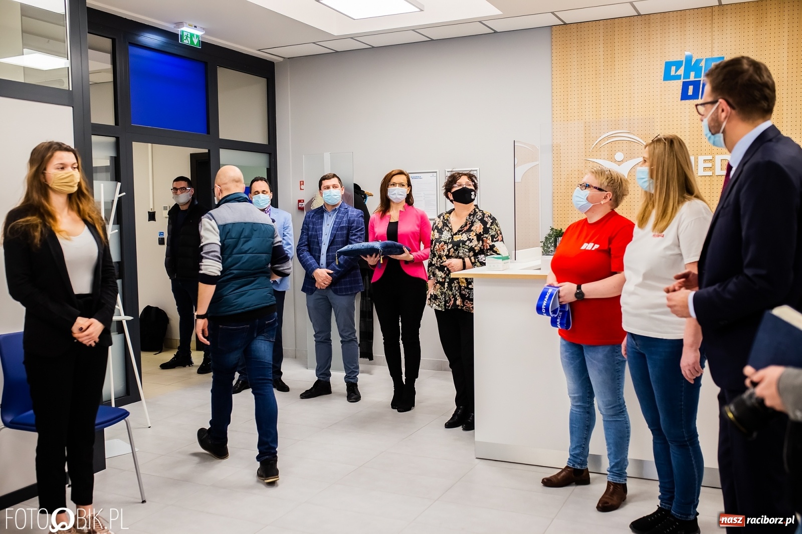 Zdjęcie w galerii na portalu naszraciborz.pl: Eko-Okna mają swoją przychodnię zakładową wiadomości z regionu