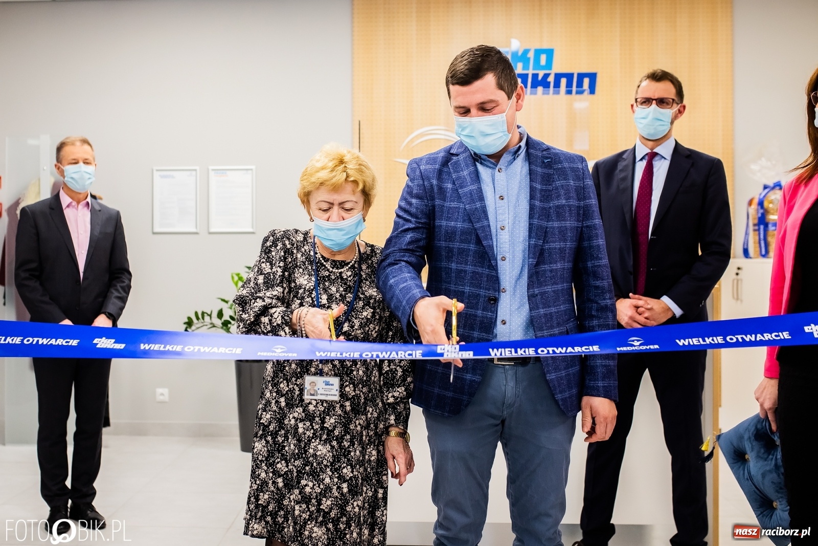 Zdjęcie w galerii na portalu naszraciborz.pl: Eko-Okna mają swoją przychodnię zakładową wiadomości z regionu