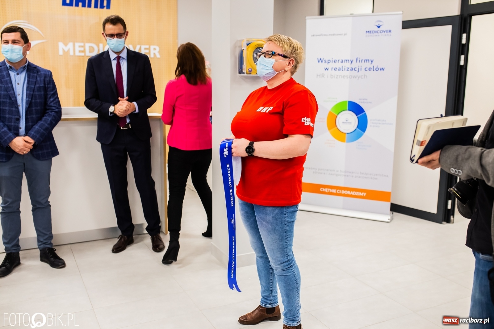 Zdjęcie w galerii na portalu naszraciborz.pl: Eko-Okna mają swoją przychodnię zakładową wiadomości z regionu