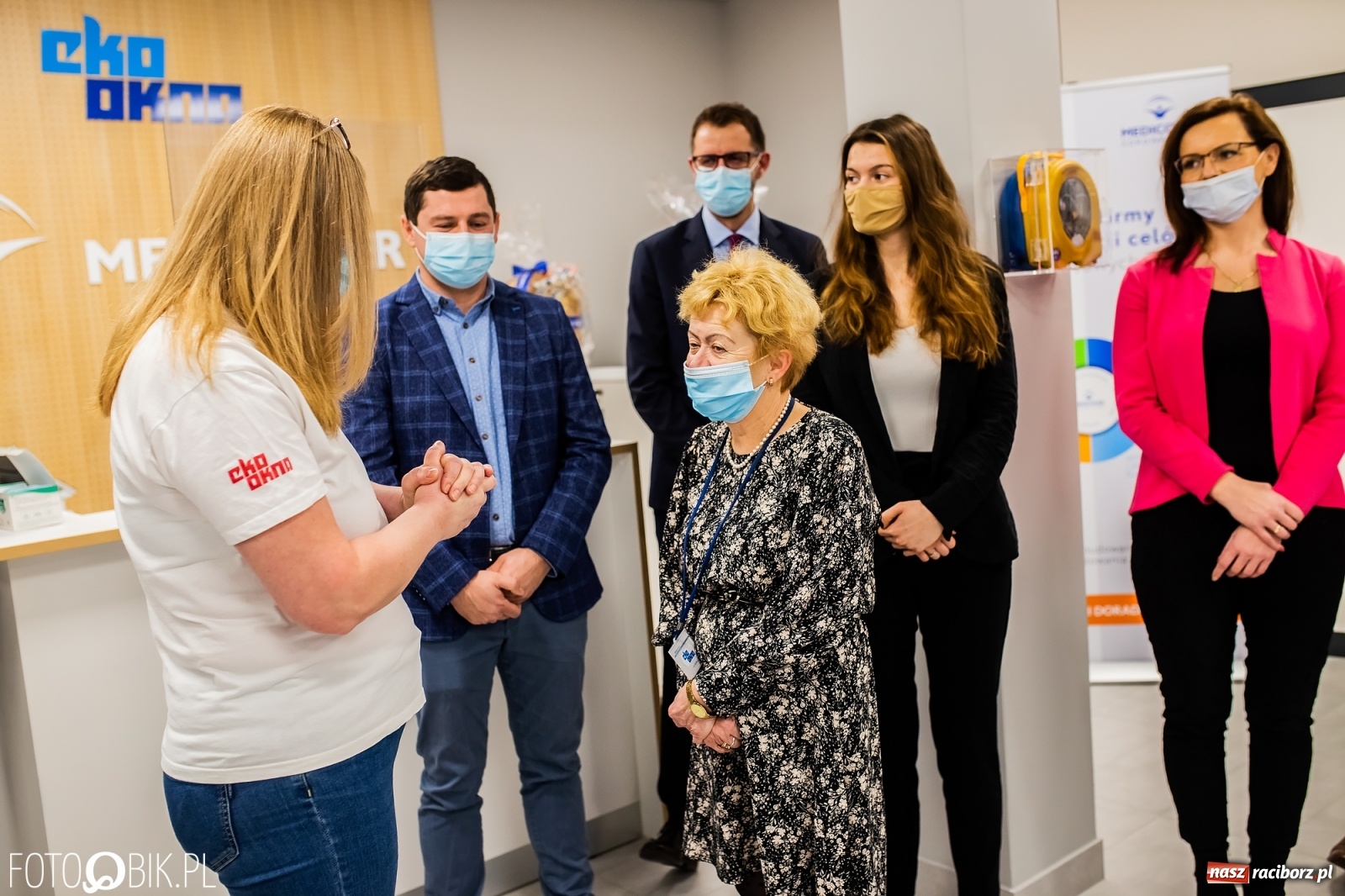 Zdjęcie w galerii na portalu naszraciborz.pl: Eko-Okna mają swoją przychodnię zakładową wiadomości z regionu