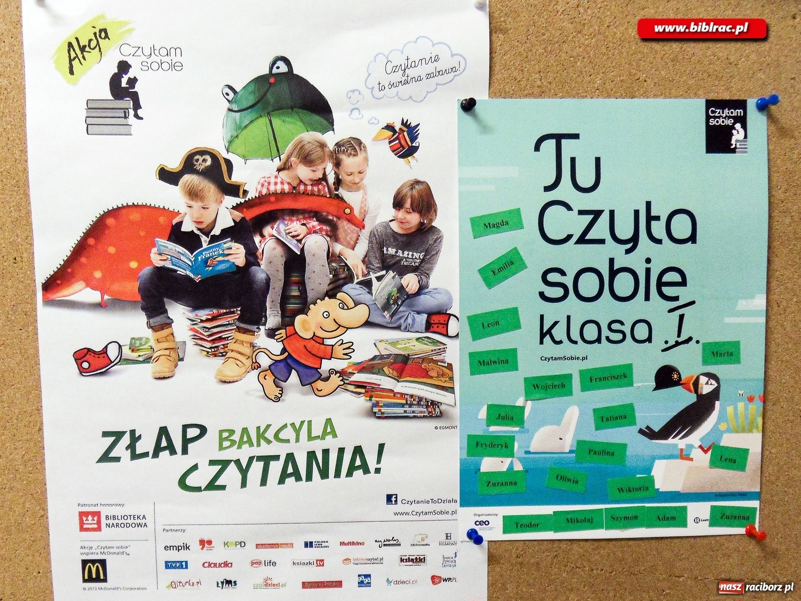 Zdjęcie w galerii na portalu naszraciborz.pl: Czytam sobie. Pierwsza klasa! Akcja czytelnicza w bibliotece w Markowicach wiadomości z regionu