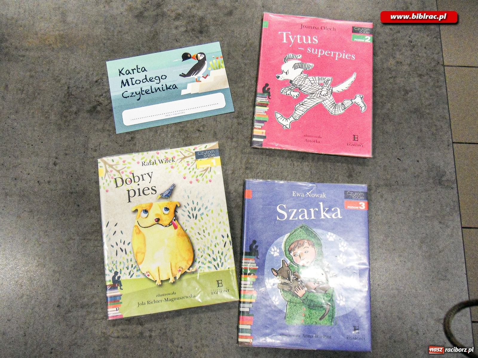 Zdjęcie w galerii na portalu naszraciborz.pl: Czytam sobie. Pierwsza klasa! Akcja czytelnicza w bibliotece w Markowicach wiadomości z regionu