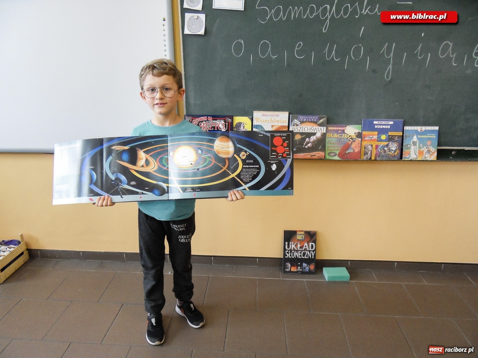 Zdjęcie w galerii na portalu naszraciborz.pl: Czytam sobie. Pierwsza klasa! Akcja czytelnicza w bibliotece w Markowicach wiadomości z regionu