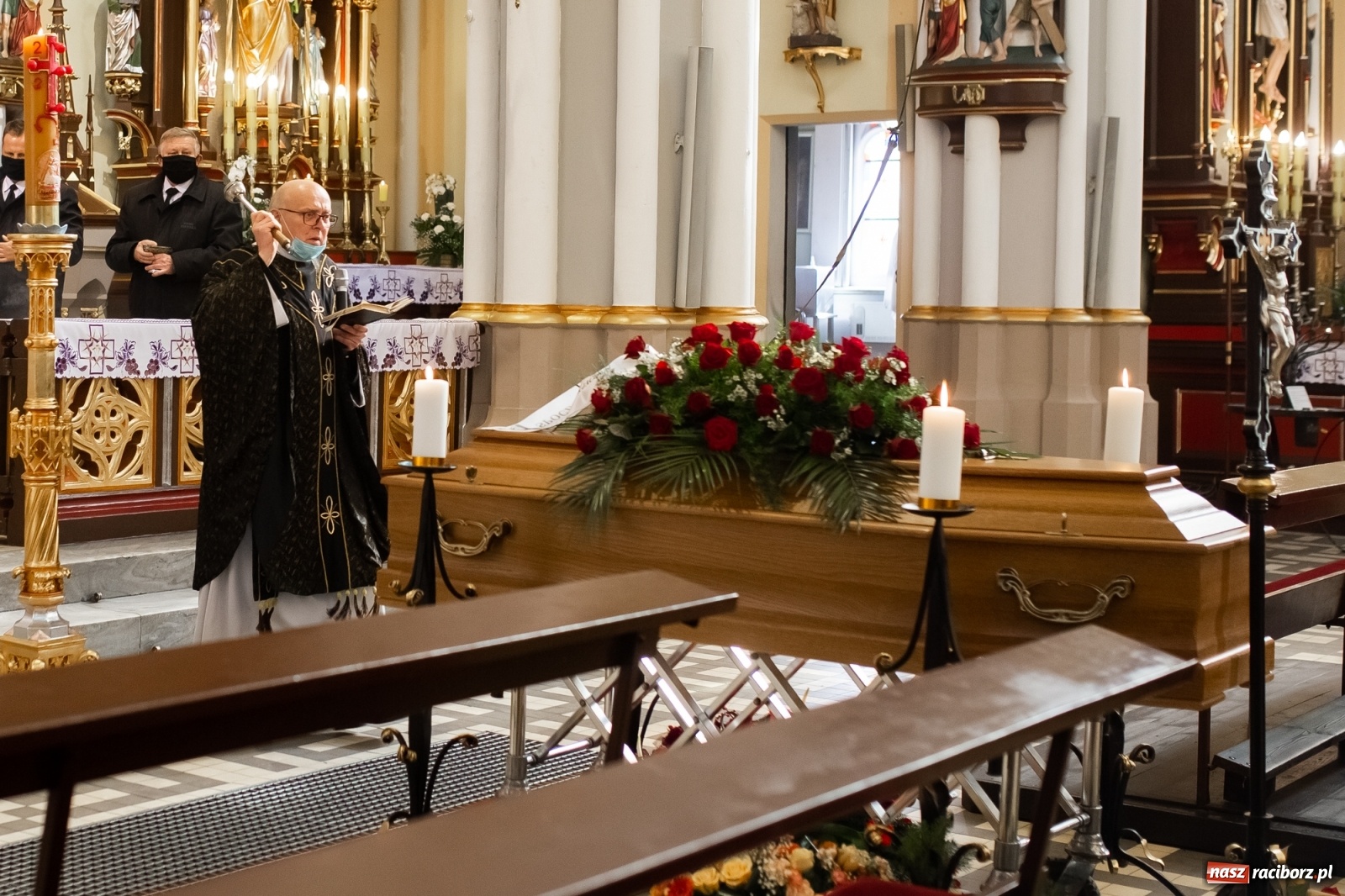 Zdjęcie w galerii na portalu naszraciborz.pl: Na Ostrogu pożegnano legendę raciborskiej Unii wiadomości z regionu