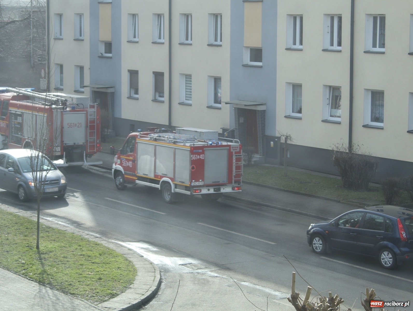 Zdjęcie w galerii na portalu naszraciborz.pl: Raport 998. Wołanie o pomoc z mieszkania przy Głowackiego wiadomości z regionu
