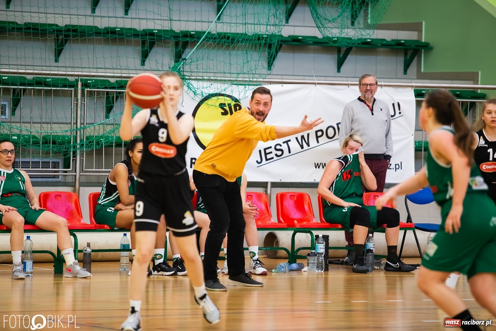 Zdjęcie w galerii na portalu naszraciborz.pl: Koszykówka. Porażka RKK AZS Racibórz na zakończenie sezonu [FOTO] wiadomości z regionu
