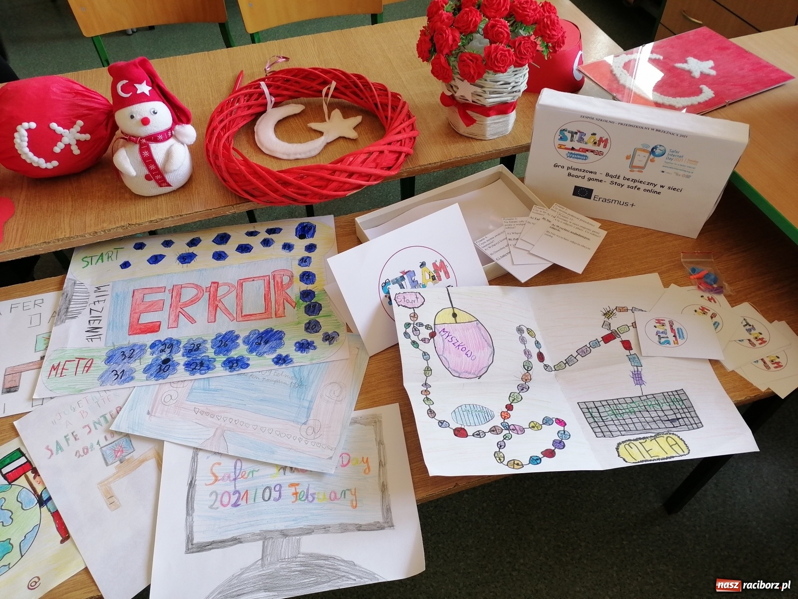 Zdjęcie w galerii na portalu naszraciborz.pl: Dzień DBI w brzeźnickiej szkole w ramach projektu Erasmus+ wiadomości z regionu