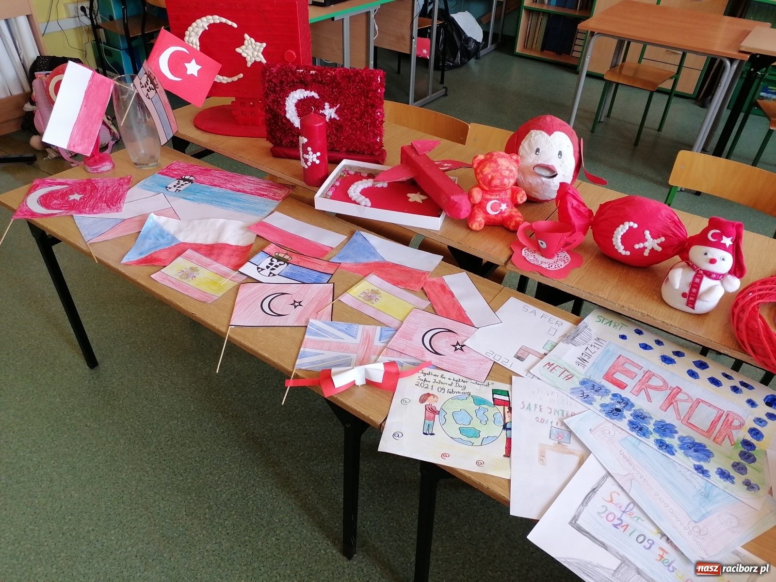 Zdjęcie w galerii na portalu naszraciborz.pl: Dzień DBI w brzeźnickiej szkole w ramach projektu Erasmus+ wiadomości z regionu