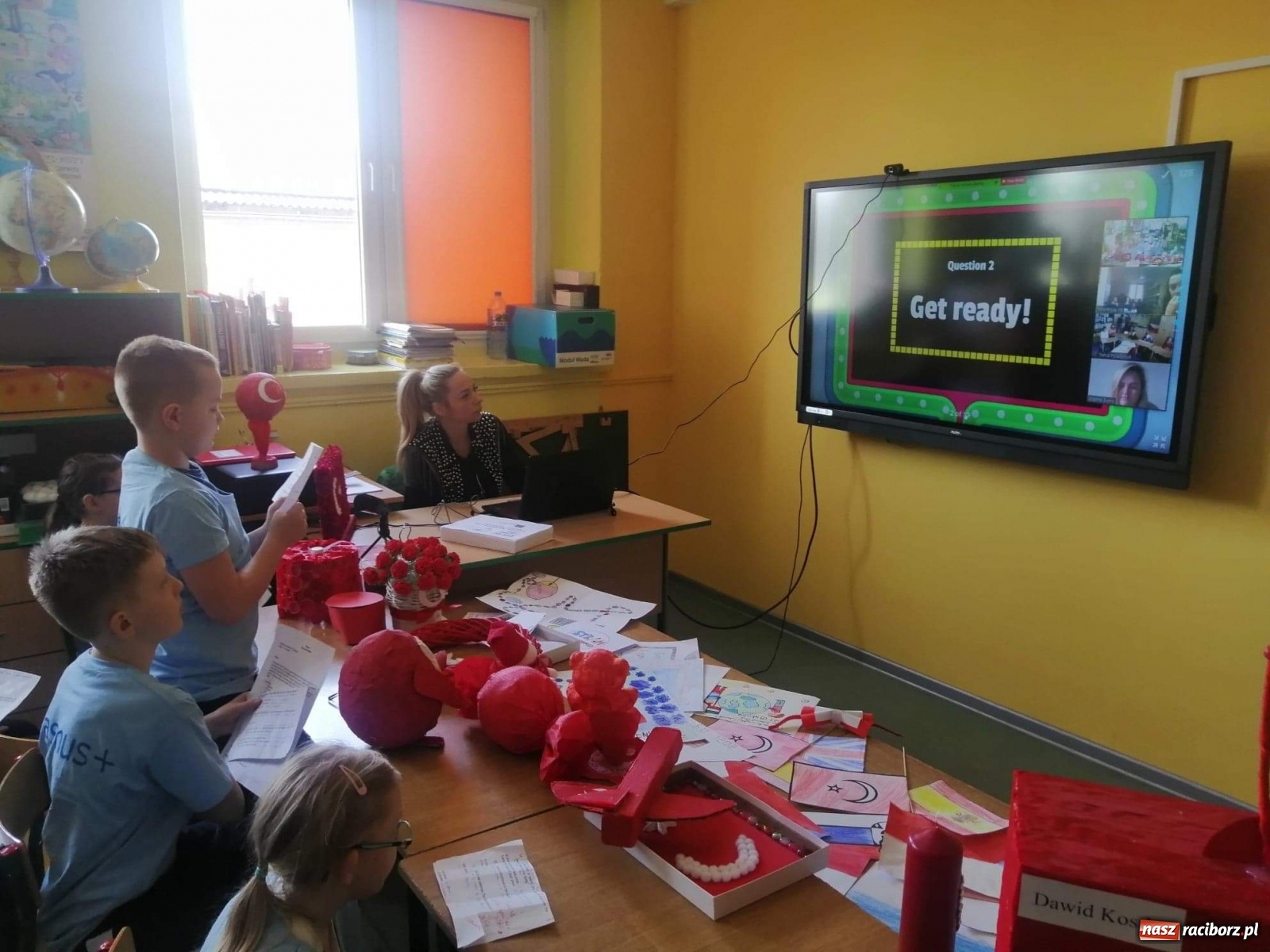 Zdjęcie w galerii na portalu naszraciborz.pl: Dzień DBI w brzeźnickiej szkole w ramach projektu Erasmus+ wiadomości z regionu