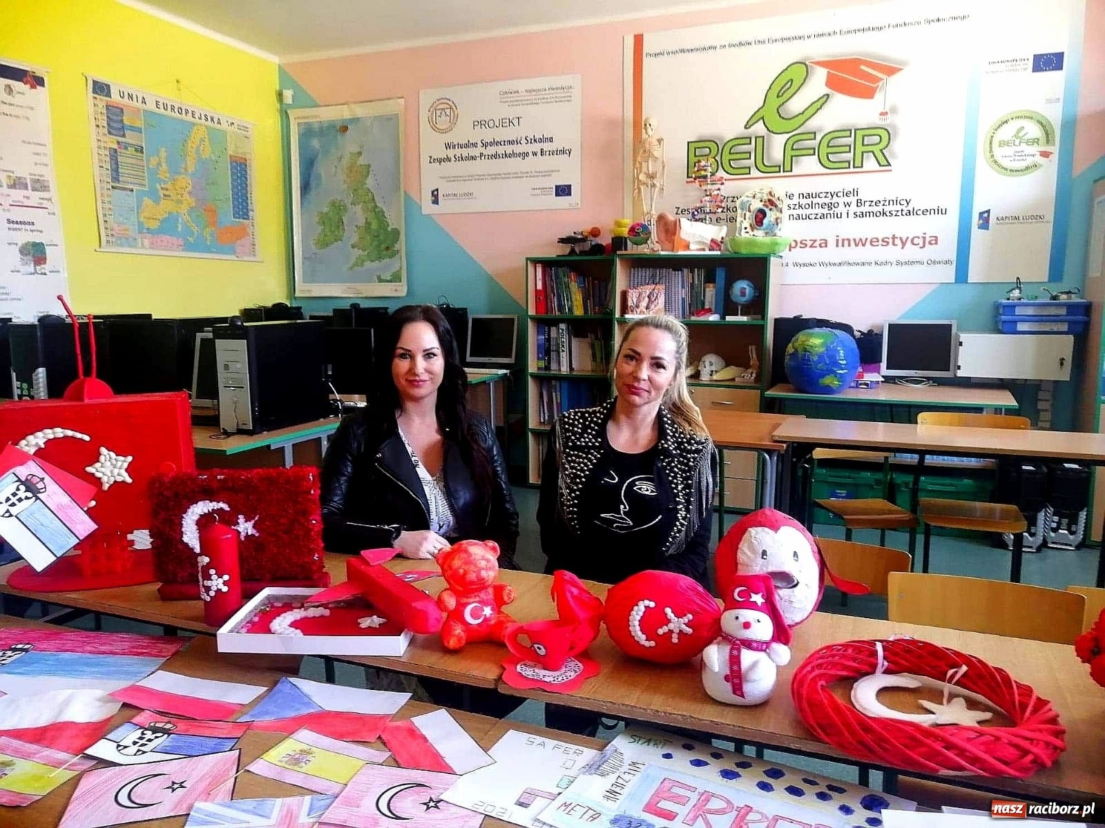 Zdjęcie w galerii na portalu naszraciborz.pl: Dzień DBI w brzeźnickiej szkole w ramach projektu Erasmus+ wiadomości z regionu