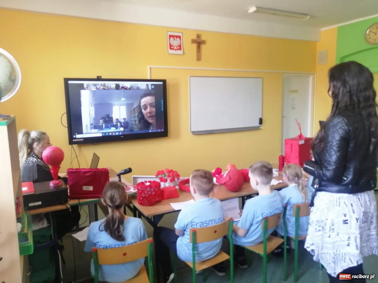 Zdjęcie w galerii na portalu naszraciborz.pl: Dzień DBI w brzeźnickiej szkole w ramach projektu Erasmus+ wiadomości z regionu