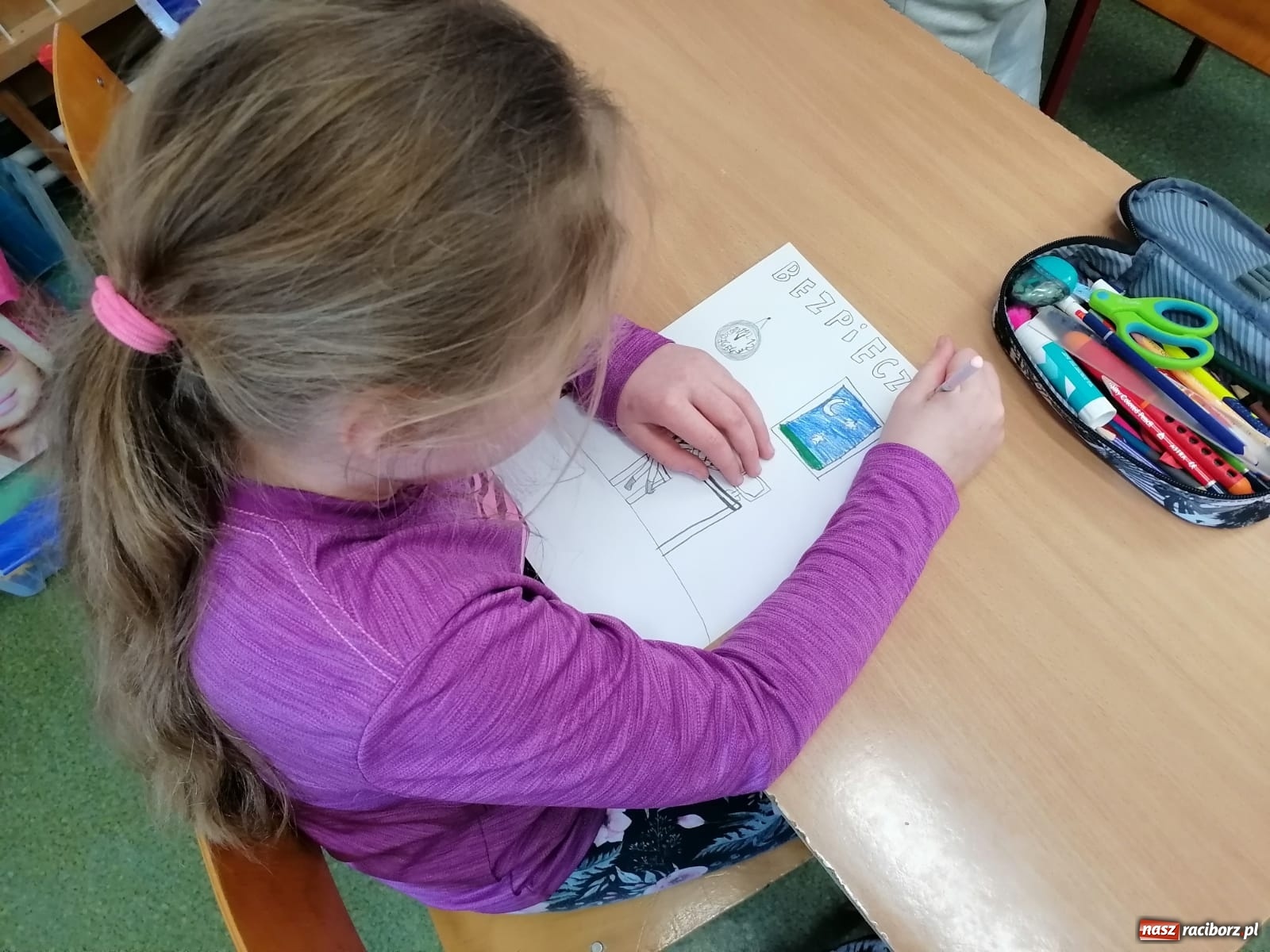 Zdjęcie w galerii na portalu naszraciborz.pl: Dzień DBI w brzeźnickiej szkole w ramach projektu Erasmus+ wiadomości z regionu