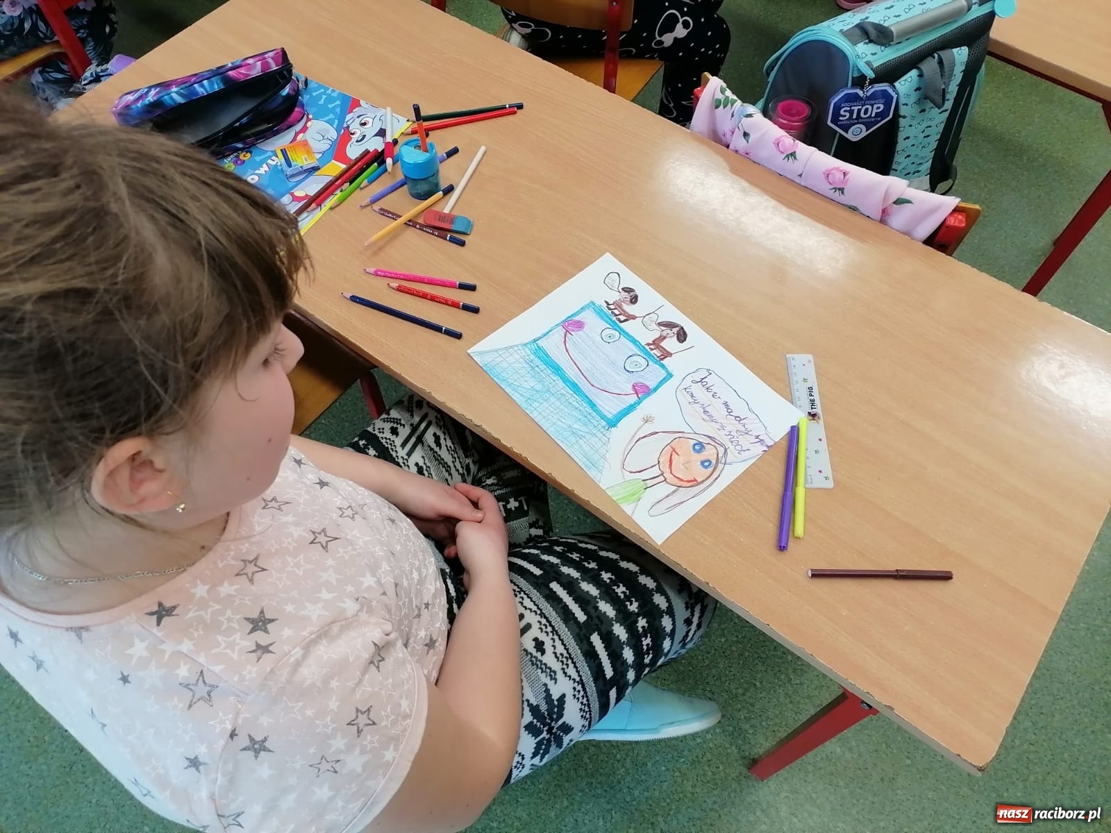 Zdjęcie w galerii na portalu naszraciborz.pl: Dzień DBI w brzeźnickiej szkole w ramach projektu Erasmus+ wiadomości z regionu